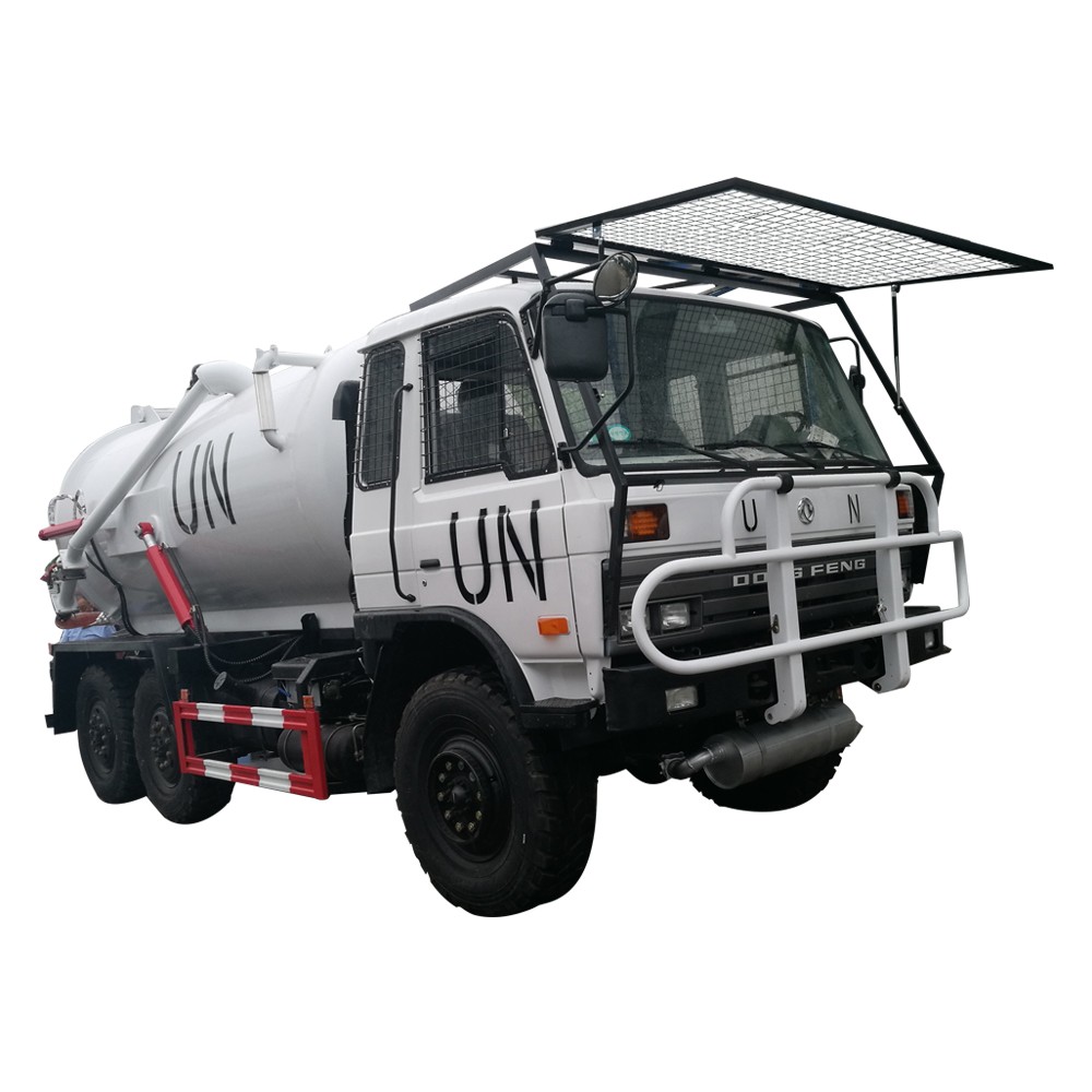 مخزن فاضلاب کامیونی Dongfeng 6 * 6